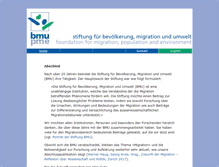 Tablet Screenshot of bmu-foundation.ch